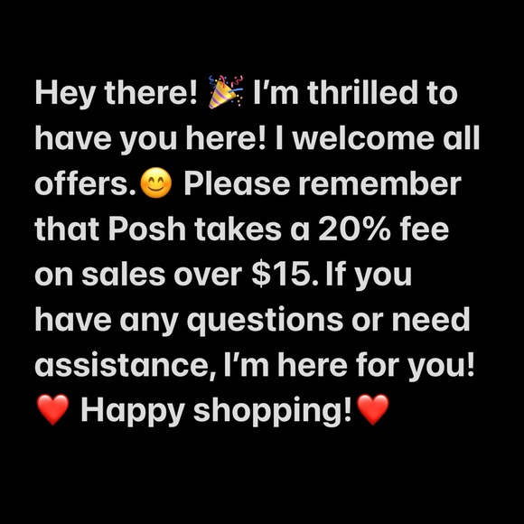 Happy Shopping 🫶🏼 - Picture 1 of 1